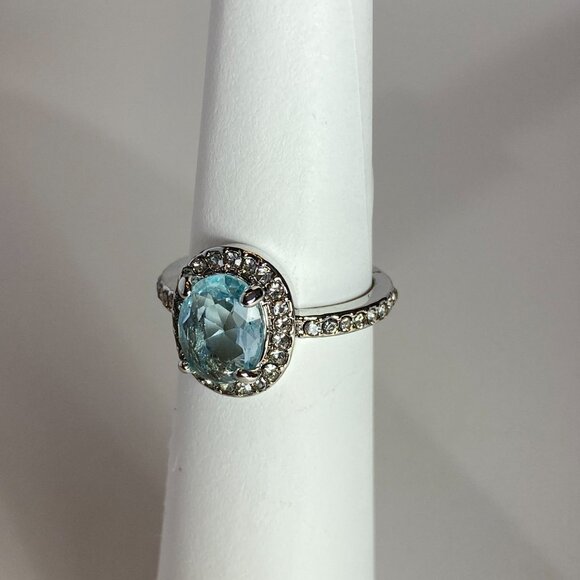 Light Blue Decor Ring - Picture 6 of 6